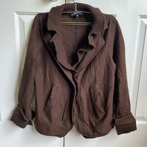 Jones New York Chocolate Brown Women's Blazer